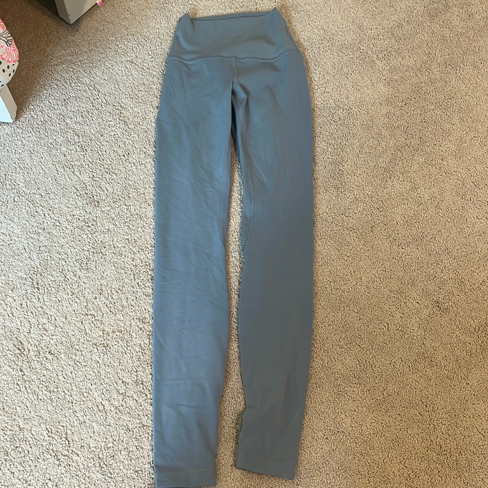 LULULEMON CHAMBRAY ALIGN LEGGINGS